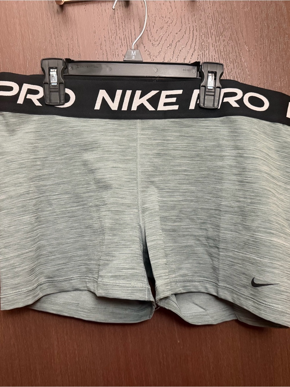 Nike Pro Women’s Light Gray Training Shorts